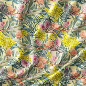 08 Aussie Flowers Yellow Bushland Chorus (5040)