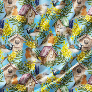 10 Wren Blue Bushland Chorus (5040)