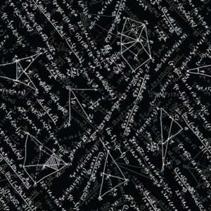 24 Math Black Monochroma (5047)