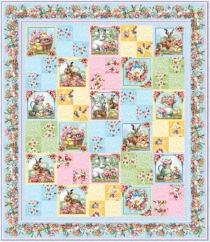 Tea and Blossoms Quilt Pattern