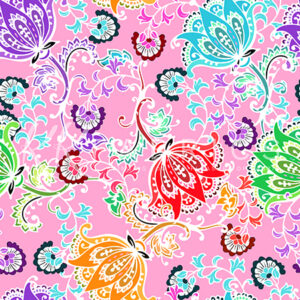 13 Multi Pink Baroque (5064)