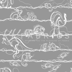 14 Linear Grey Drawn Down Under (5078)